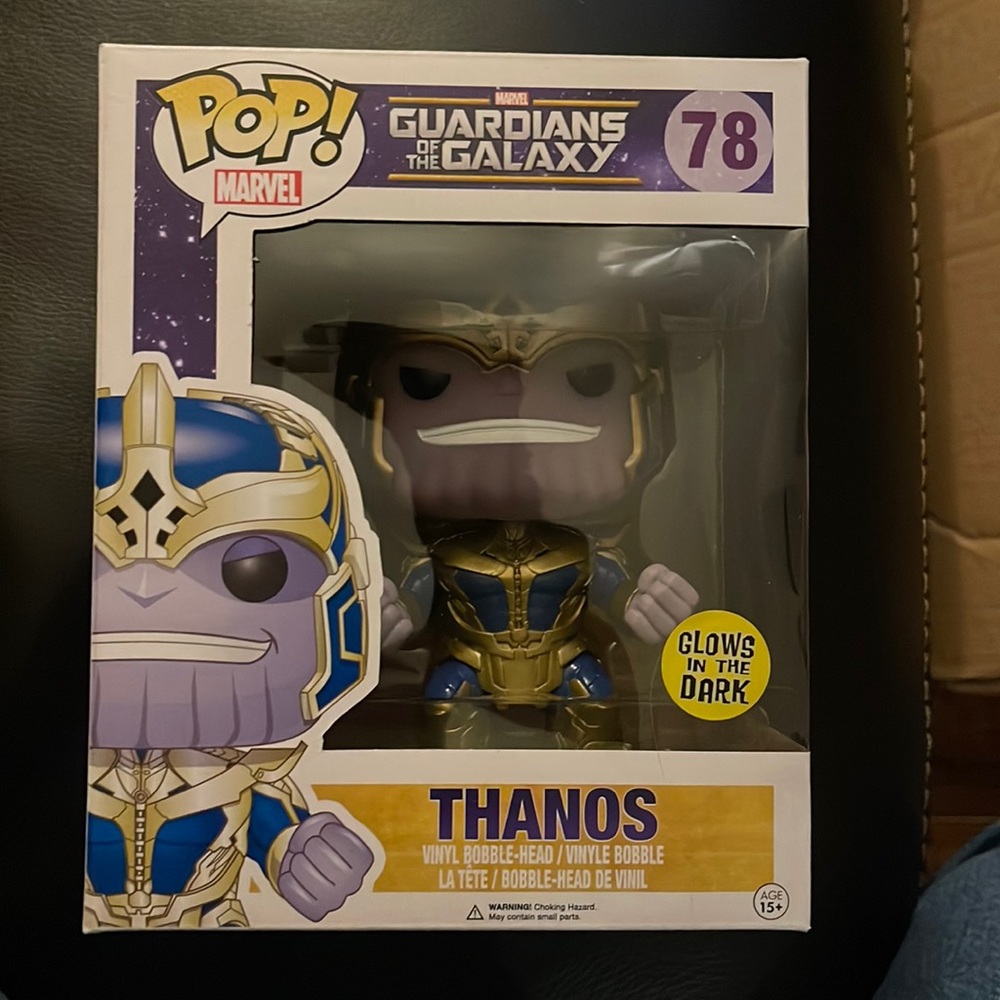 Funko Pop Figure: Thanos, glow in the dark